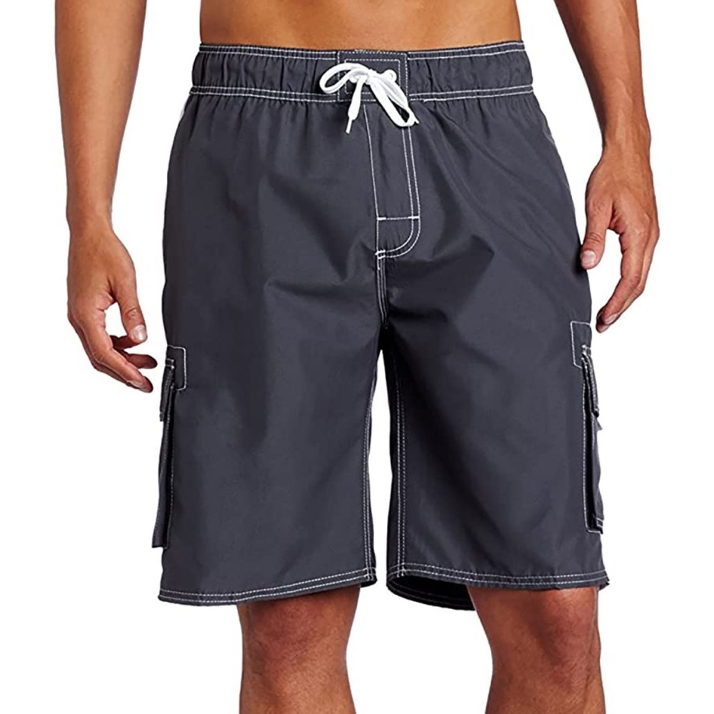 Kanú Surf Men's Barracuda Swim Trunks (Regular &
Extended Sizes) Charcoal M. NWT